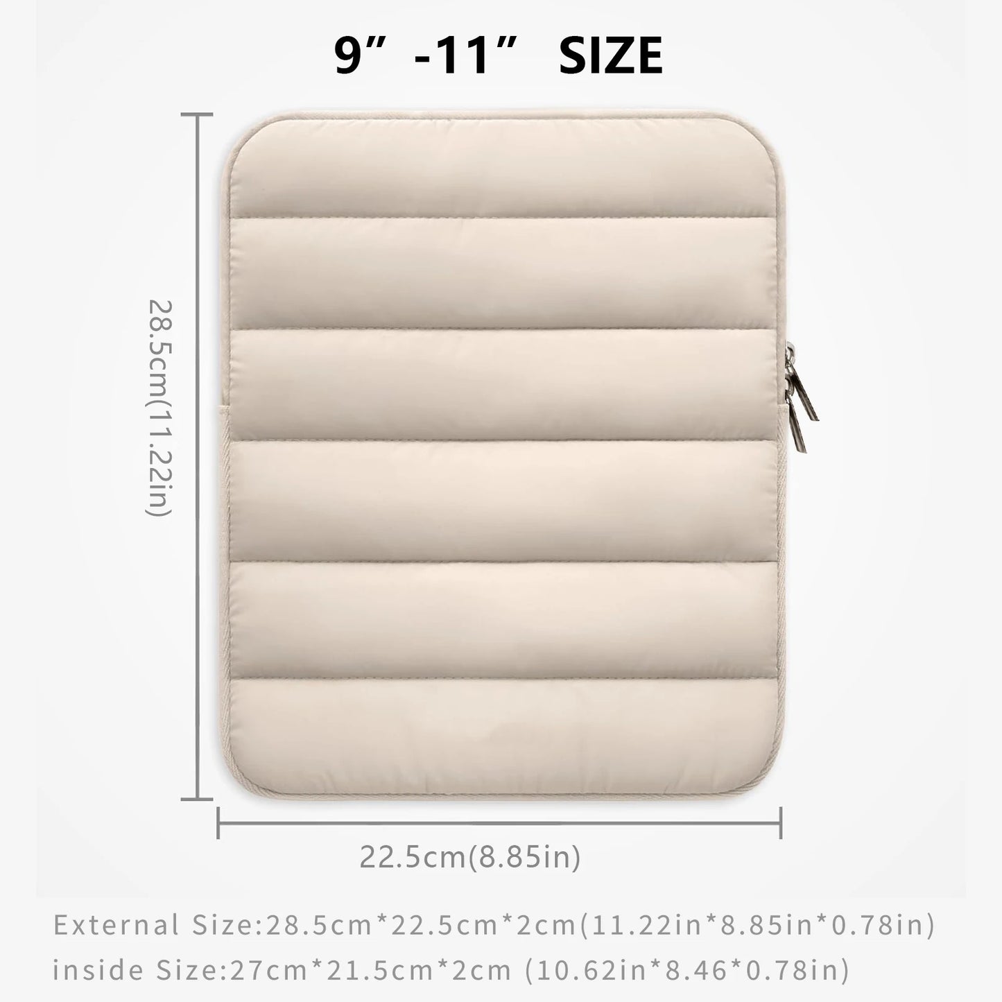 Sleek & Protective Puffy Laptop Sleeve – Lightweight and Stylish for Everyday Use