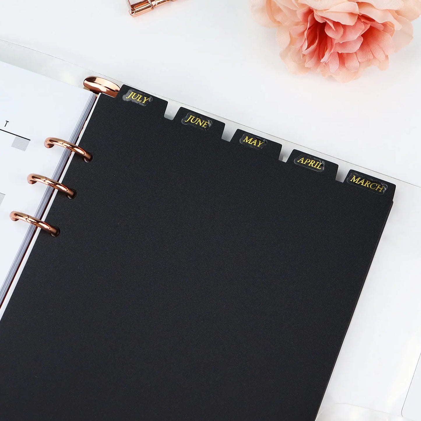 6-Hole A5 Index Dividers – Cute Loose-Leaf Planner Inserts