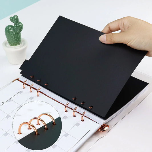 6-Hole A5 Index Dividers – Cute Loose-Leaf Planner Inserts