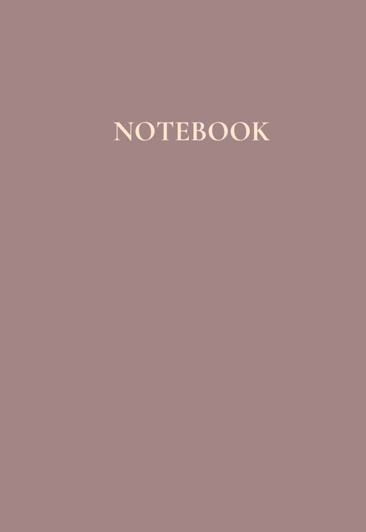 Notebook with To-List and Goals Section | 6 x 9" | Paperback | 120 Pages | Rosaline Pearl